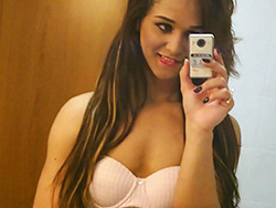 Teenager felipa lins selfie. Delicate Felipa poses, strips & plays